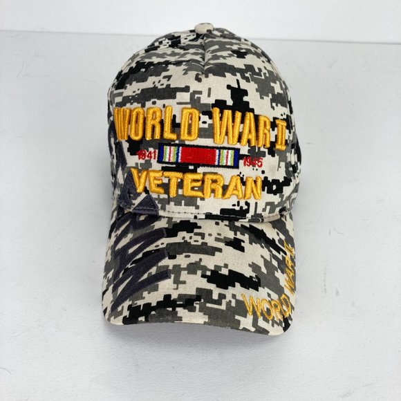 August Sportswear Inc. World War II Veteran Hat - Picture 2 of 8